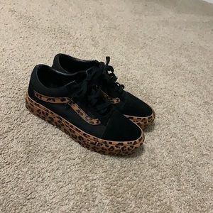 Vans Cheetah platform size 8.